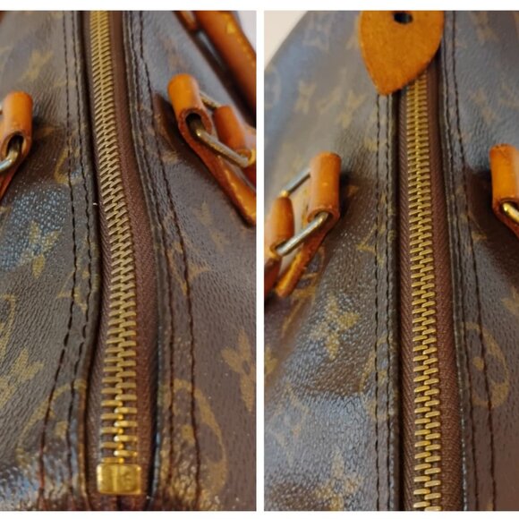 Louis Vuitton Speedy 35 Monogram - Authentic & Vintage - Picture 9 of 16
